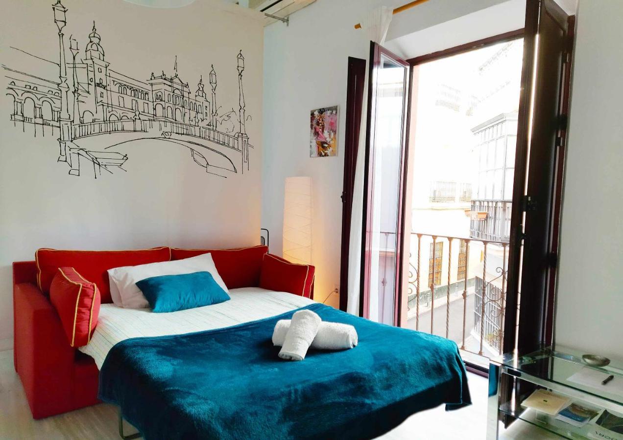 Lovely Center Apartments - Sunny Balcony Alfalfa Sevilla Kültér fotó
